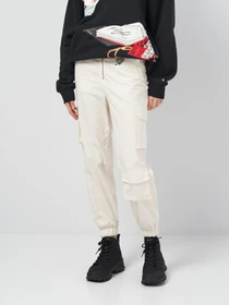 Брюки H&M модель 1115289arl_Молочный Фото