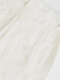 Штани H&M модель 1141498wer_Молочный Фото