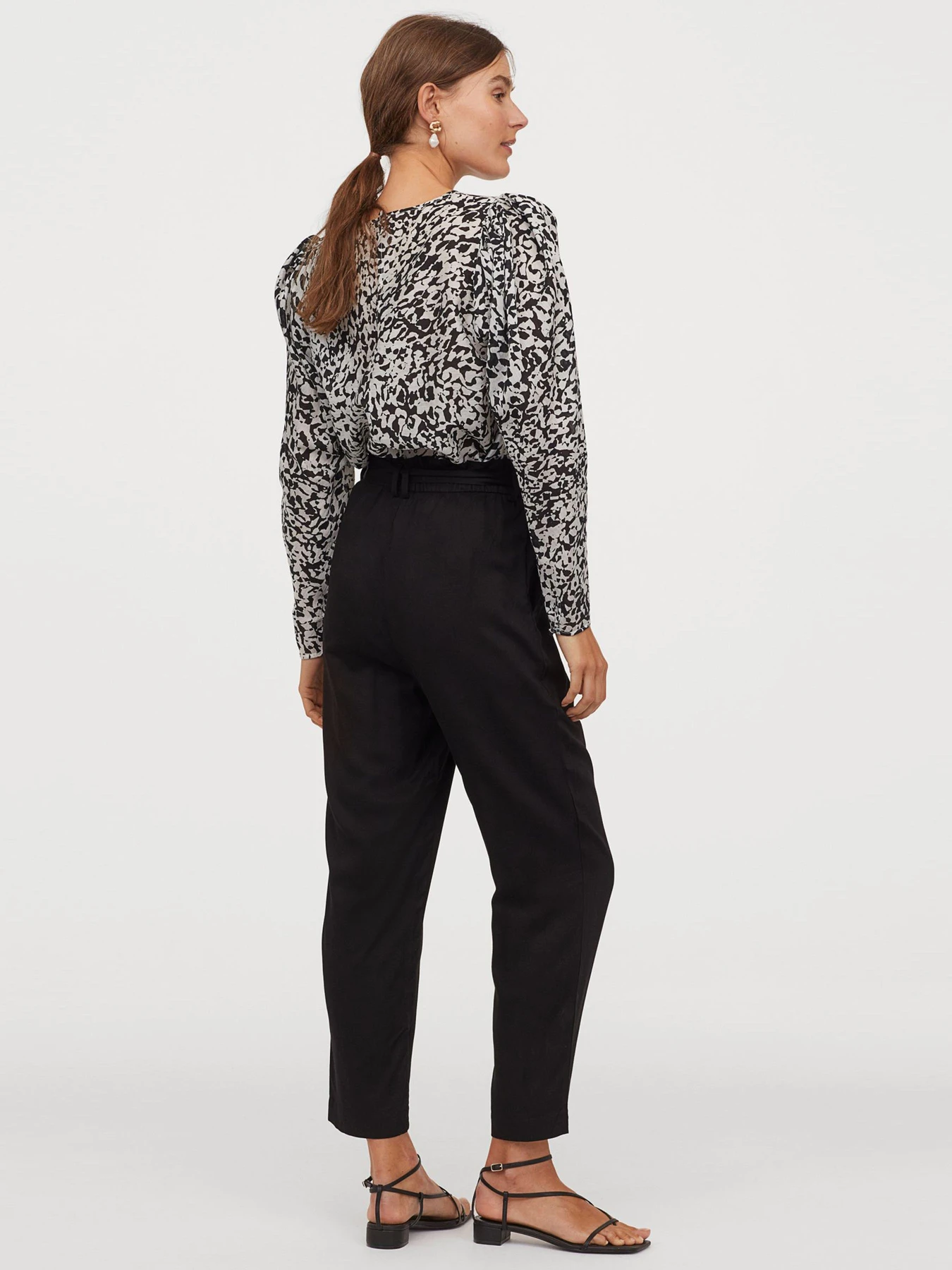Штани H&M модель 6643199RP6_Черный Фото