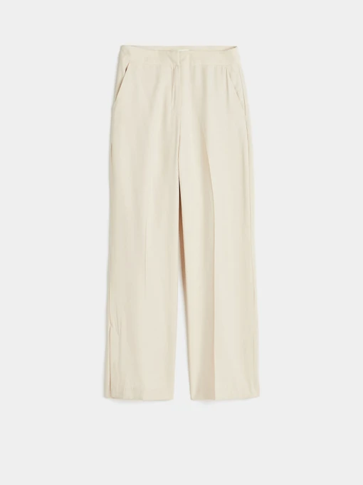 Брюки H&M модель 1141512wer_Светло-бежевый Фото