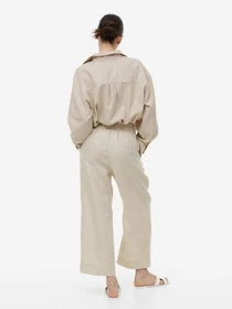 Штани H&M модель 943803wer_Светло-бежевый Фото