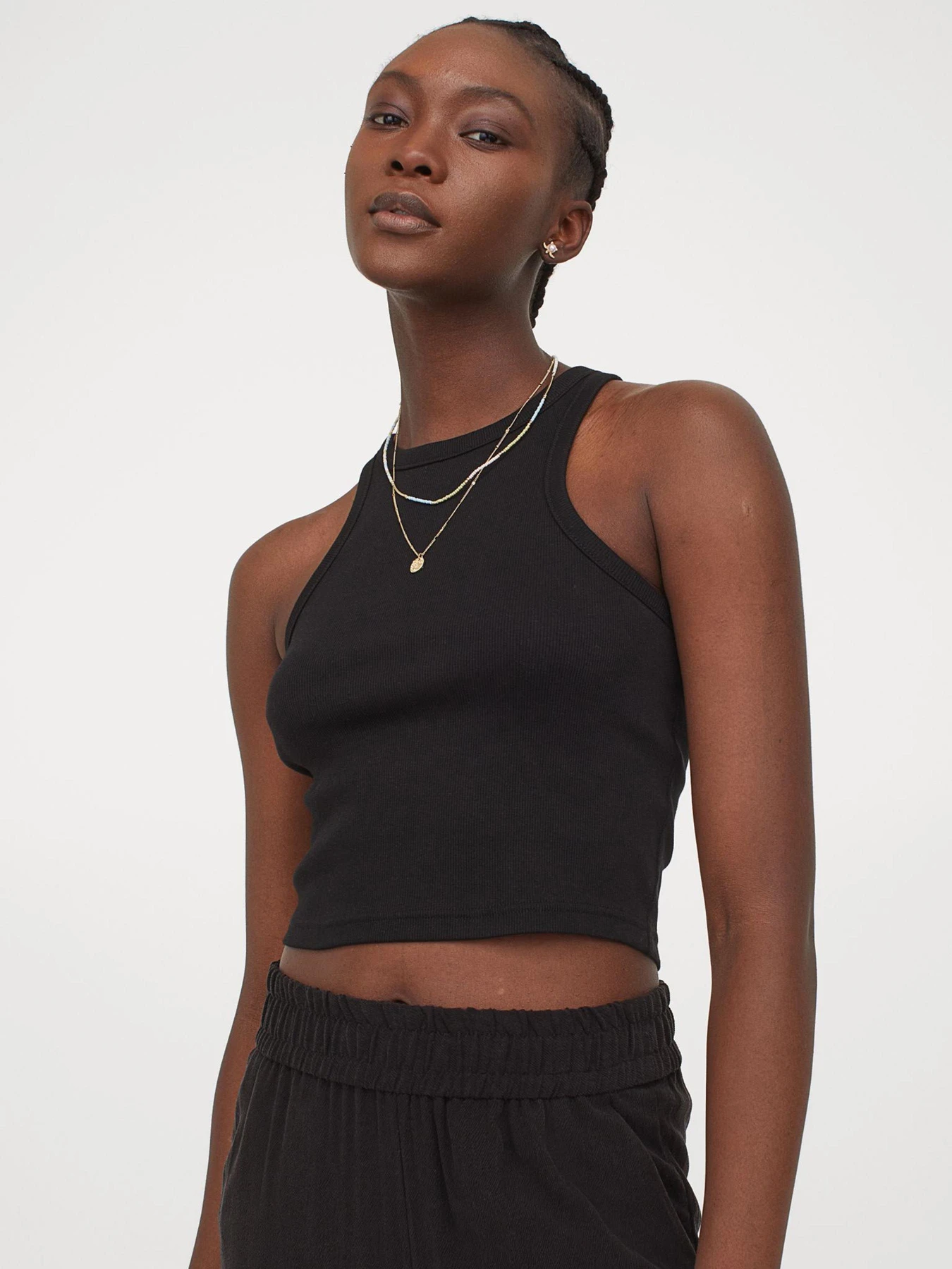 Брюки H&M модель 9952773wer_Черный Фото