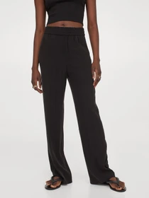 Брюки H&M модель 9952773wer_Черный Фото