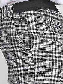 Брюки H&M модель 6955459RP2_черно-белая клетка Фото