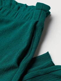 Брюки H&M модель 8492911dm_изумрудно-зеленый Фото