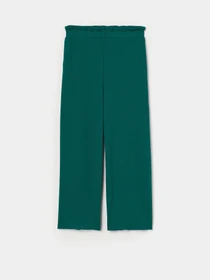 Брюки H&M модель 8492911dm_изумрудно-зеленый Фото