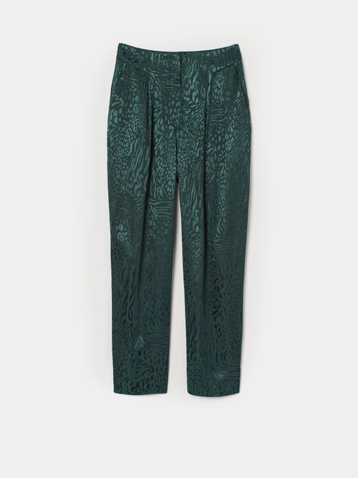 Штани H&M модель 8290140sm_изумрудно-зеленый Фото