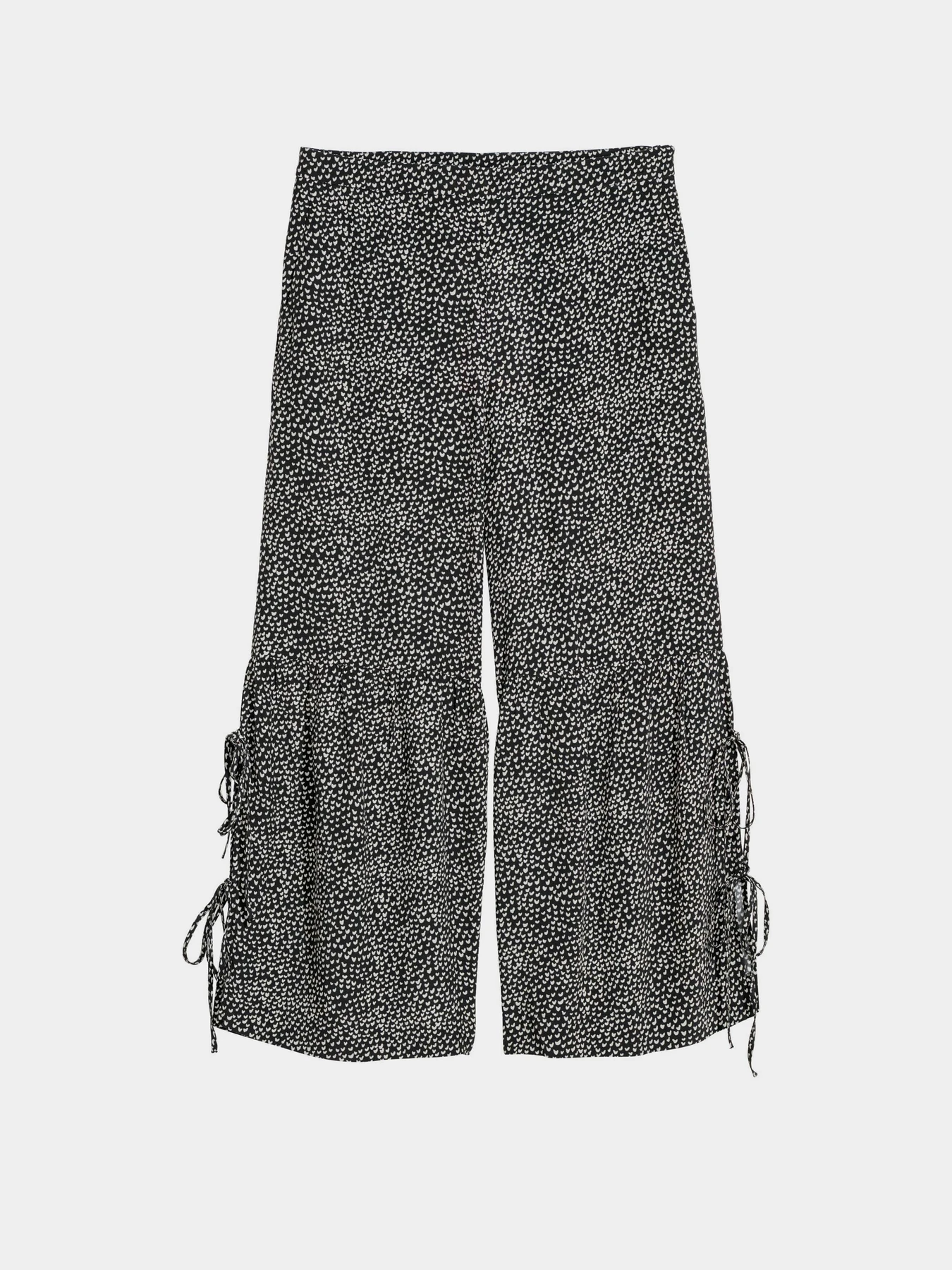 Штани H&M модель 5973916bar_Черно-белый Штани H&M модель 5973916bar_Черно-белый Фото