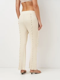 Брюки H&M модель 2001193wer_Молочный Фото