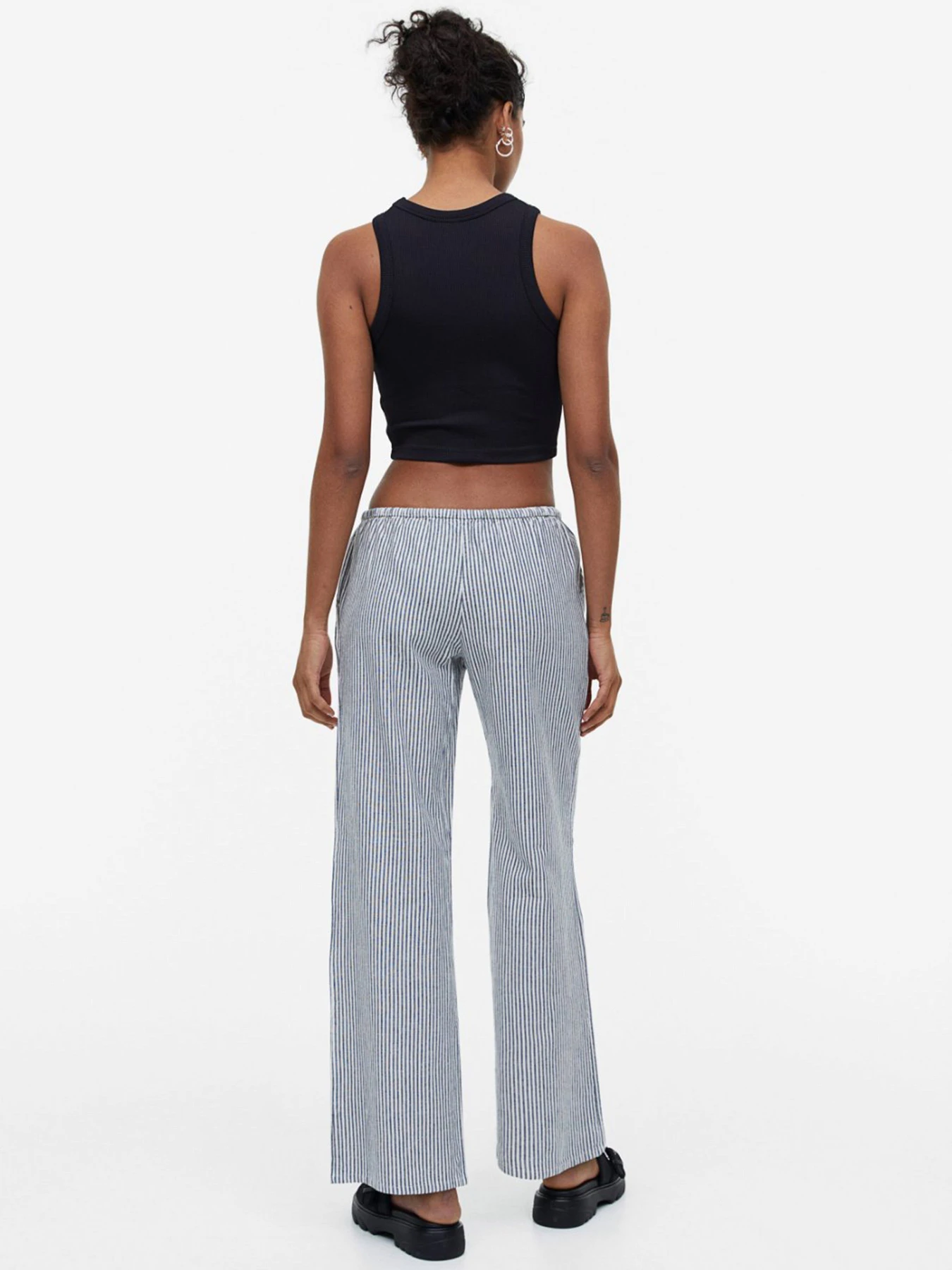 Штани H&M модель 10635637wer_Бело-синий Фото