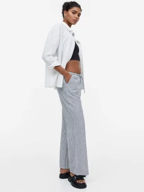 Штани H&M модель 10635637wer_Бело-синий Фото