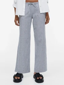Штани H&M модель 10635637wer_Бело-синий Фото
