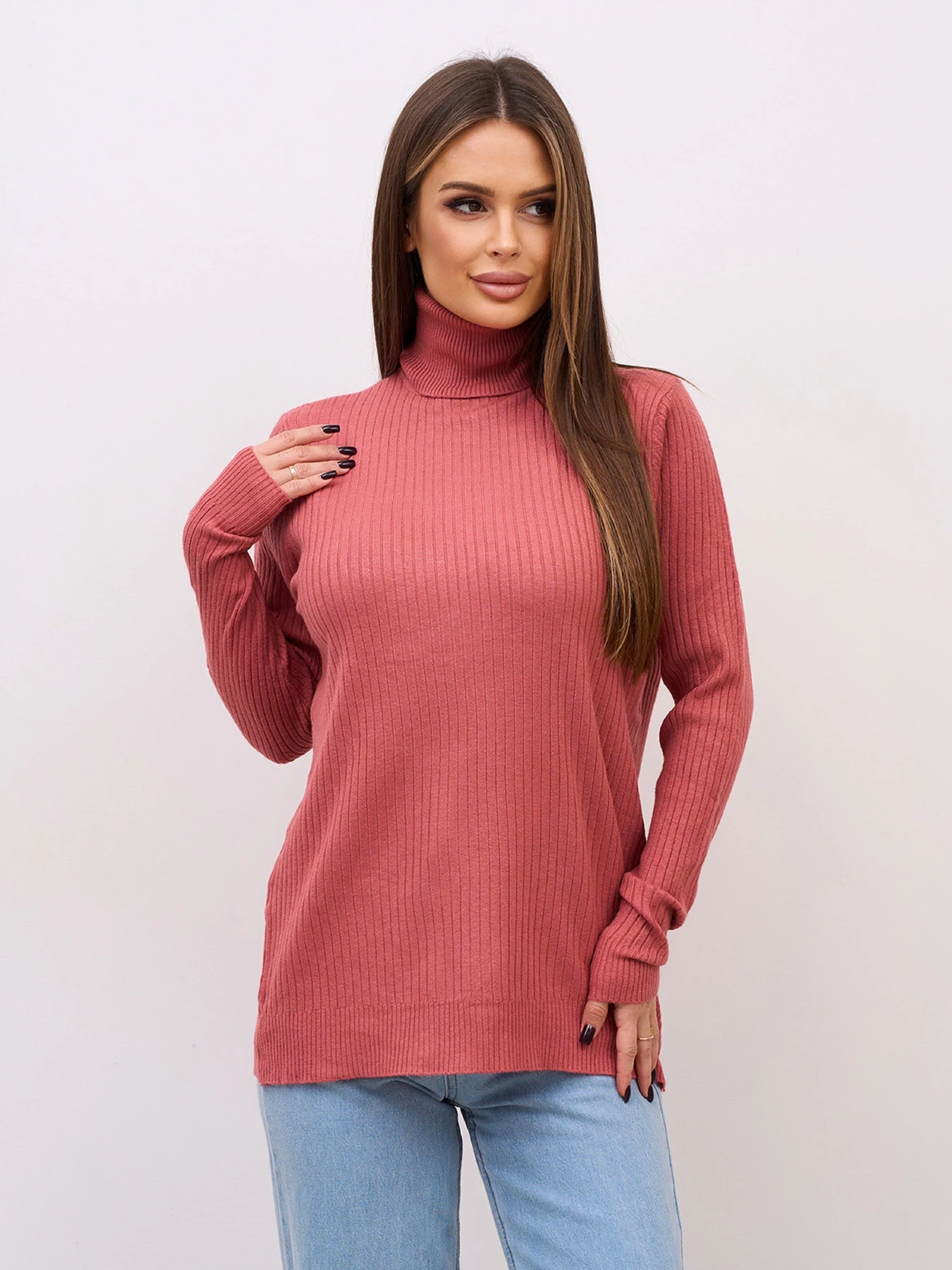 Светри та кардигани ISSA Plus модель WN20-721_темно-розовый Фото