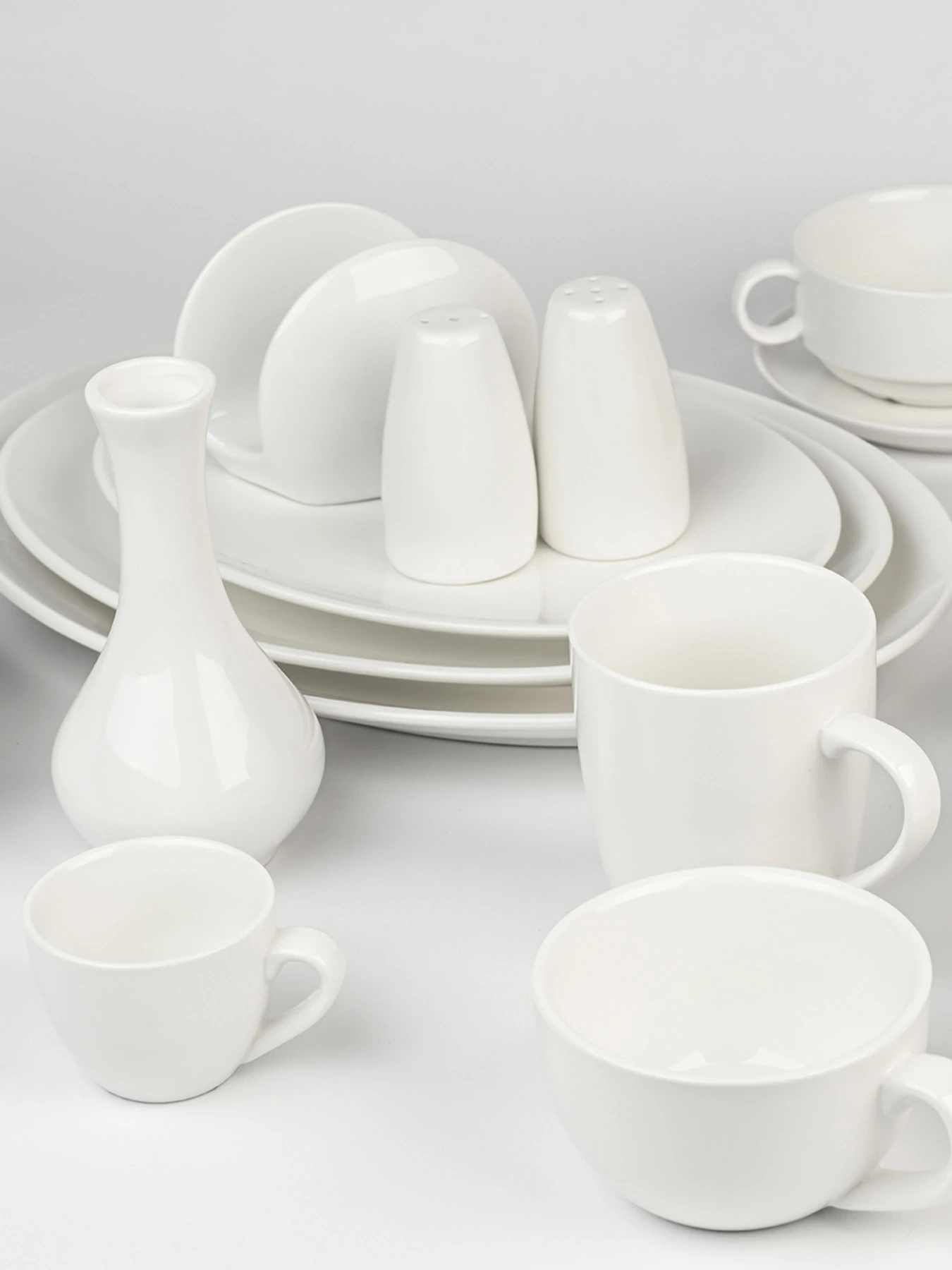 Салфетница "Жемчужина" фарфоровая MBM HOME модель KP-108 WHITE Фото