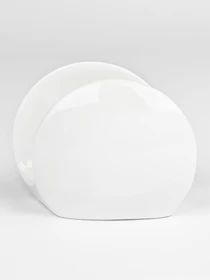 Салфетница "Жемчужина" фарфоровая MBM HOME модель KP-108 WHITE Фото