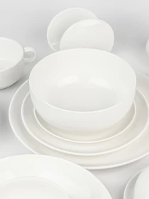 Пиала "Жемчужина" фарфоровая MBM HOME модель KP-95 WHITE Фото