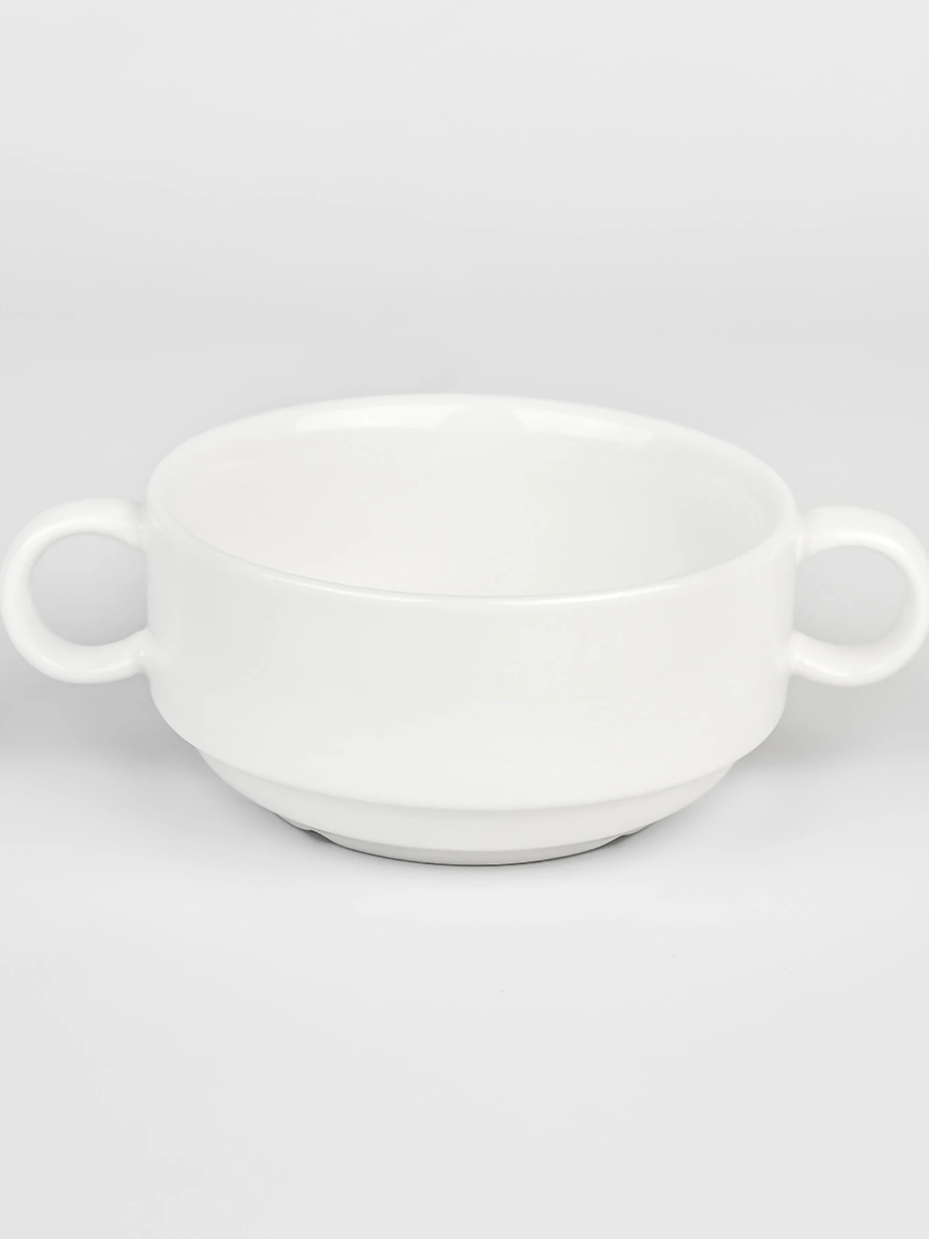 Пиала с ручками "Жемчужина" фарфоровая MBM HOME модель KP-104 WHITE Пиала с ручками "Жемчужина" фарфоровая MBM HOME модель KP-104 WHITE Фото