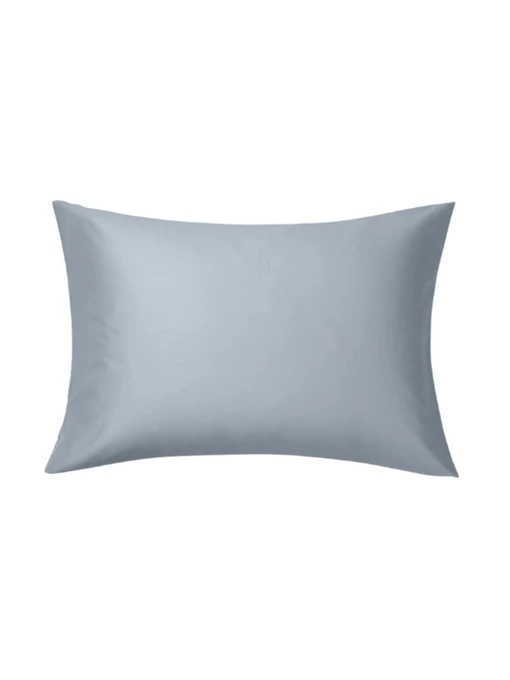 Наволочка "Місячне сяйво" з натурального сатину MBM HOME модель BL-P-10 CLOUDY GRAY Фото