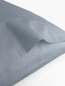 Наволочка "Лунное сияние" из натурального сатина MBM HOME модель BL-P-10 CLOUDY GRAY Фото
