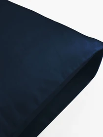 Наволочка "Місячне сяйво" з натурального сатину MBM HOME модель BL-P-10 DEEP BLUE Фото