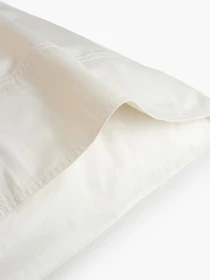 Наволочка "Элегия" из натурального вареного сатина MBM HOME модель BL-P-11 IVORY Фото