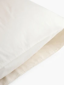 Наволочка "Элегия" из натурального вареного сатина MBM HOME модель BL-P-11 IVORY Фото