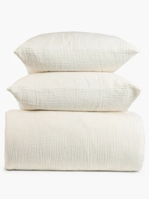 Наволочка "Сатори" з из муслина MBM HOME модель BL-P-12 IVORY Фото