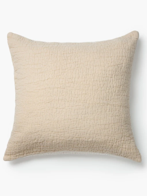 Наволочка декоративна "Дзен" з з мусліну MBM HOME модель BL-P-13 IVORY/BEIGE Фото