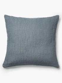 Наволочка декоративна "Дзен" з з мусліну MBM HOME модель BL-P-13 IVORY/CLOUDY GRAY Фото