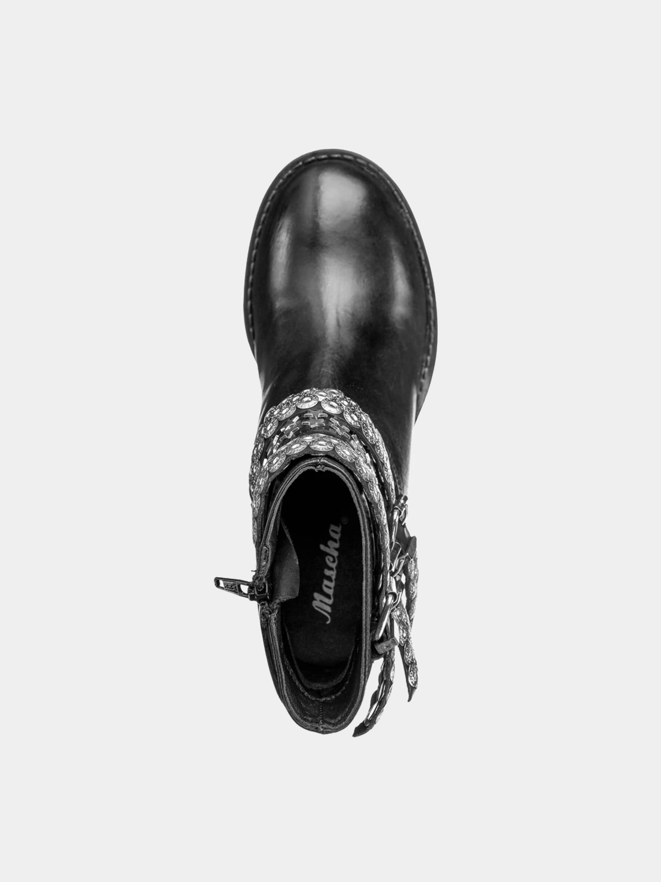 Черевики та чоботи Mascha модель Маша-17655 BLACK-182 Черевики та чоботи Mascha модель Маша-17655 BLACK-182 Фото