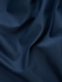 Простирадло "Елегія" з натурального вареного сатину MBM HOME модель BL-FS-20/21 DEEP BLUE Фото