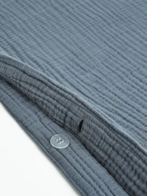 Пододеяльник "Сатори" из муслина MBM HOME модель BL-DC-19/20 CLOUDY GRAY Фото
