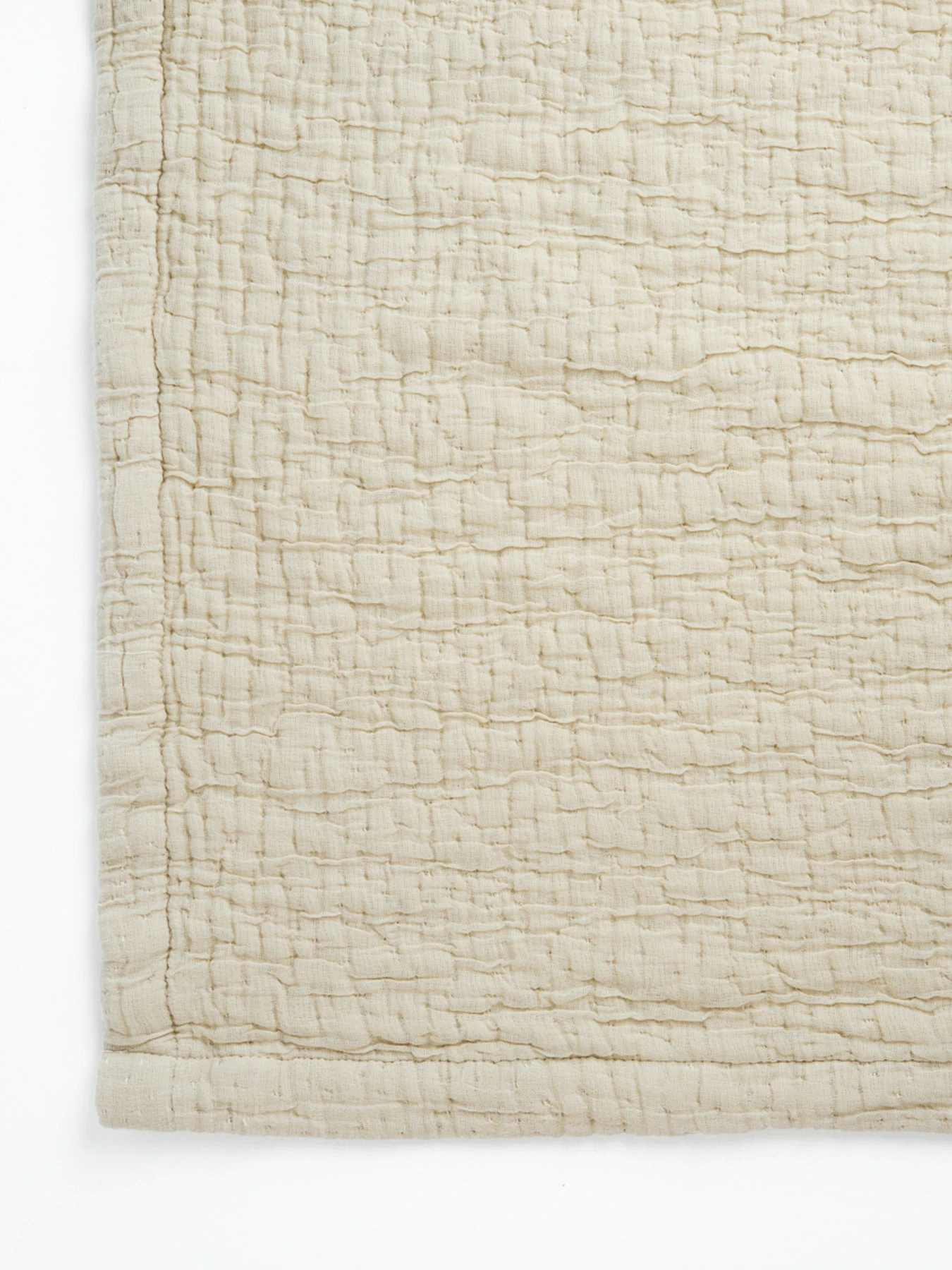 Покрывало "Дзен" из муслина MBM HOME модель BL-FS-25/26/28 IVORY/BEIGE Фото