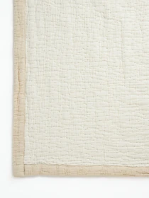 Покрывало "Дзен" из муслина MBM HOME модель BL-FS-25/26/28 IVORY/BEIGE Фото