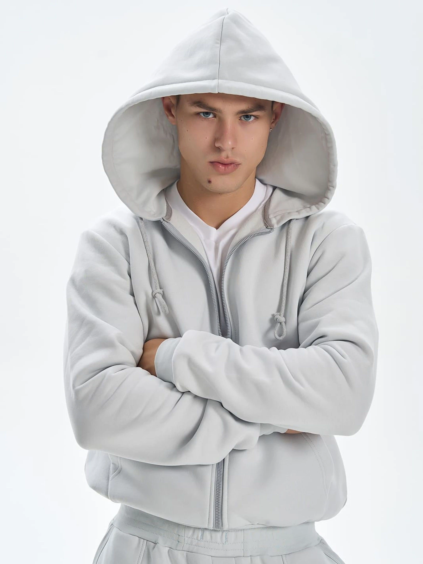 Худи и свитшоты Роза модель 210548_light_grey Худи и свитшоты Роза модель 210548_light_grey Фото