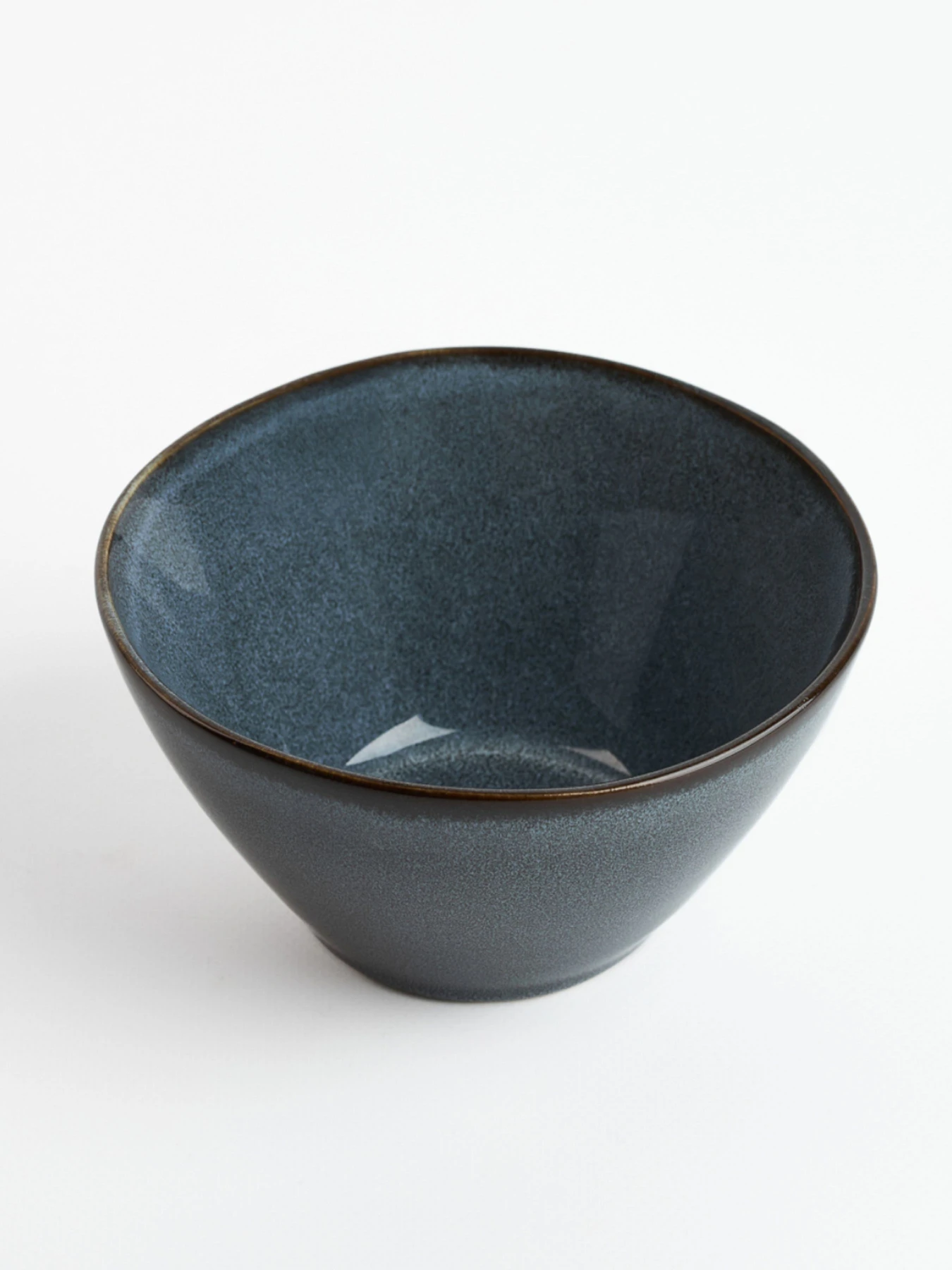 Пиала "Фьорд" из каменной керамики темно-синяя MBM HOME модель KP-123 DEEP BLUE Фото