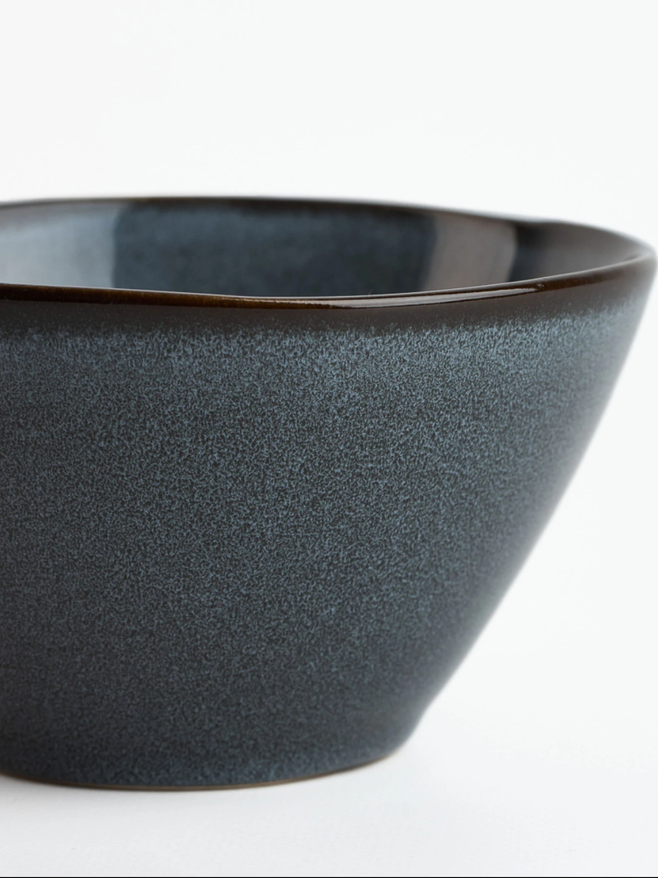 Пиала "Фьорд" из каменной керамики темно-синяя MBM HOME модель KP-123 DEEP BLUE Фото
