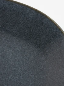 Тарелка "Фьорд" из каменной керамики темно-синяя MBM HOME модель KP-126 DEEP BLUE Фото