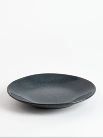 Тарелка "Фьорд" кам'яної кераміки темно-синяя MBM HOME модель KP-127 DEEP BLUE Фото