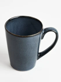 Кружка "Фьорд" из каменной керамики темно-синяя MBM HOME модель KP-136 DEEP BLUE Фото