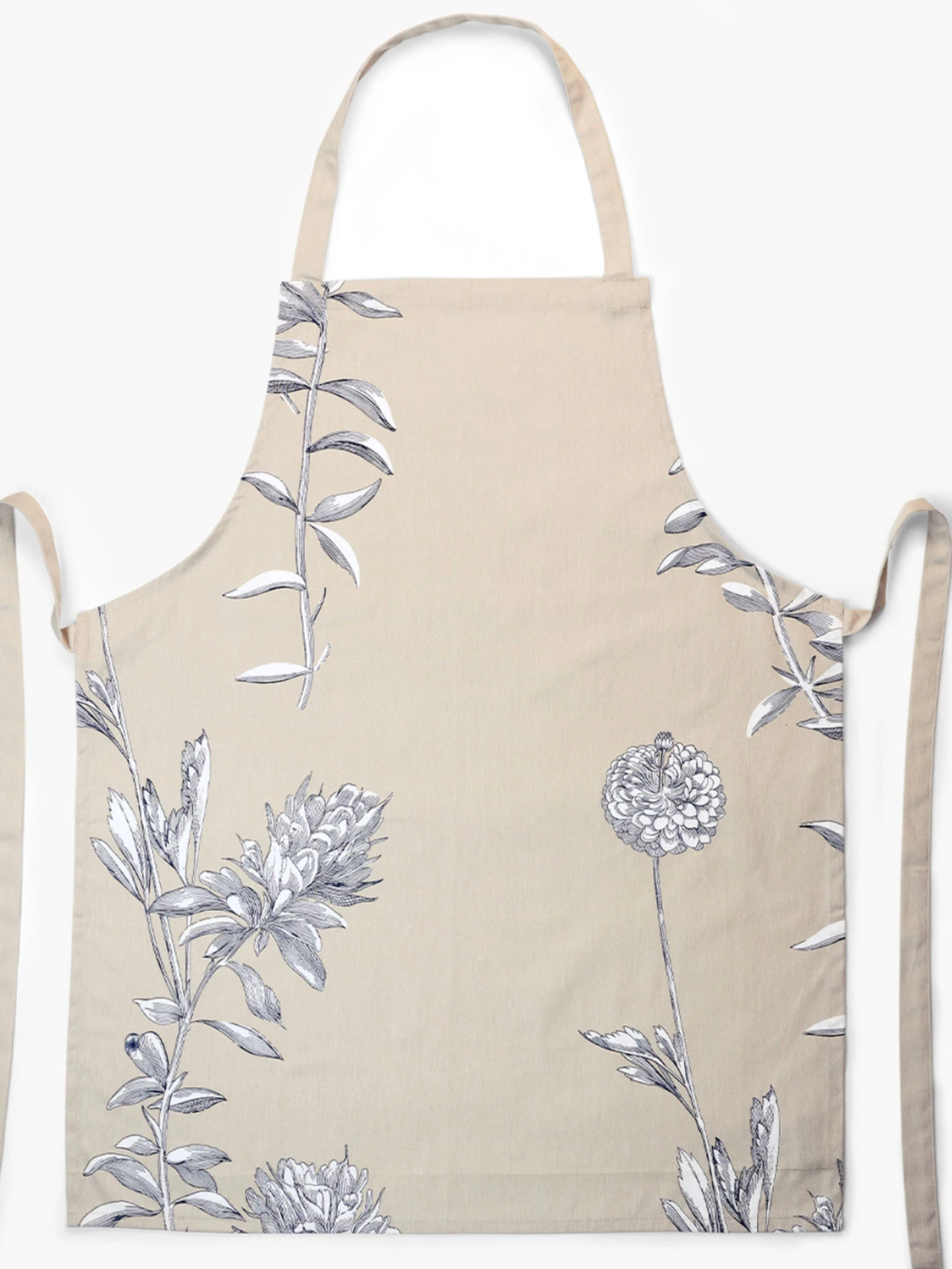 Фартух "Тоскана" з натуральної бавовни бежевий MBM HOME модель KT-14 BEIGE/PRINT Фартух "Тоскана" з натуральної бавовни бежевий MBM HOME модель KT-14 BEIGE/PRINT Фото