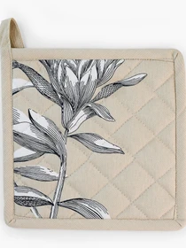 Прихватка текстильна "Тоскана" бежева з принтом MBM HOME модель KT-16 BEIGE/PRINT Фото