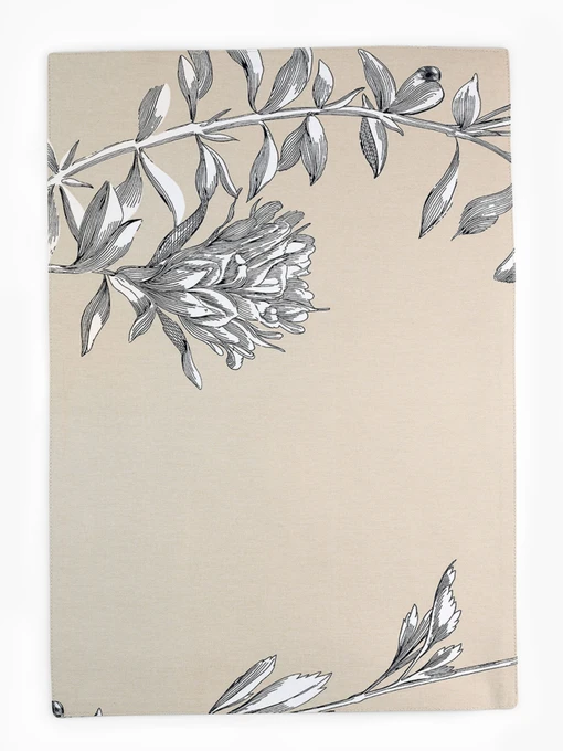 Серветка "Тоскана" з натуральної бавовни бежева MBM HOME модель KT-17 M BEIGE/PRINT Фото