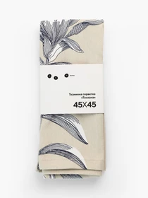 Салфетка "Тоскана" из натурального хлопка бежевая MBM HOME модель KT-21 BEIGE/PRINT Фото