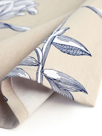 Салфетка "Тоскана" из натурального хлопка бежевая MBM HOME модель KT-21 BEIGE/PRINT Фото