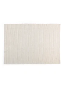 Серветка під посуд "Тоскана" з натуральної бавовни MBM HOME модель KT-22 BEIGE/WHITE Фото