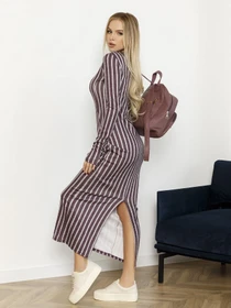 Платья ISSA Plus модель 12988_burgundy Фото