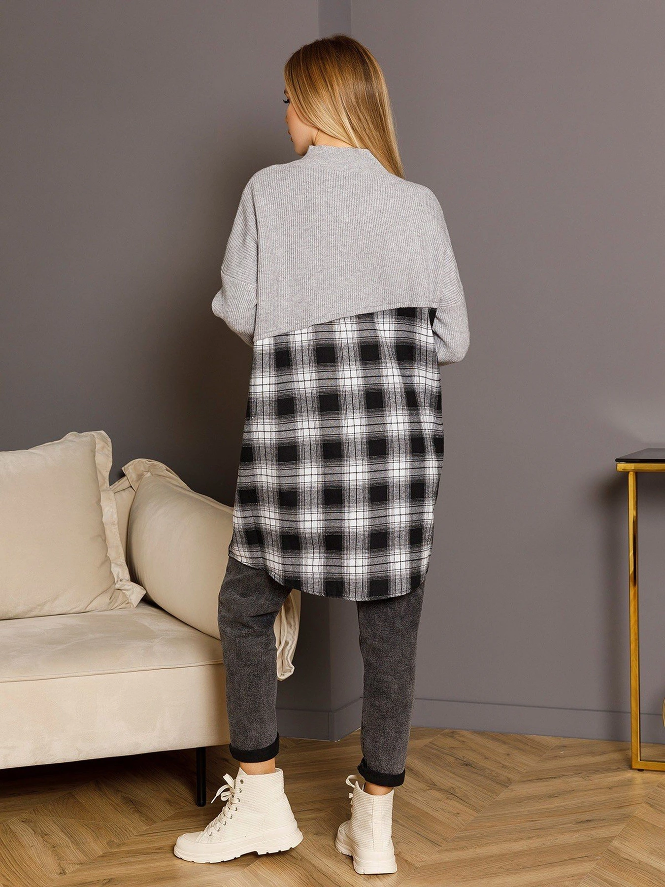 Платья ISSA Plus модель WN20-216_gray Фото