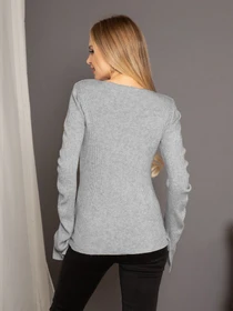 Свитры и кардиганы ISSA Plus модель WN20-211_gray Фото