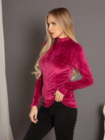Свитры и кардиганы ISSA Plus модель 12258_raspberry Фото